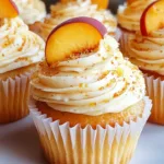 Honey Peach Cream Cheese Cupcakes Recipe Sweet Delight