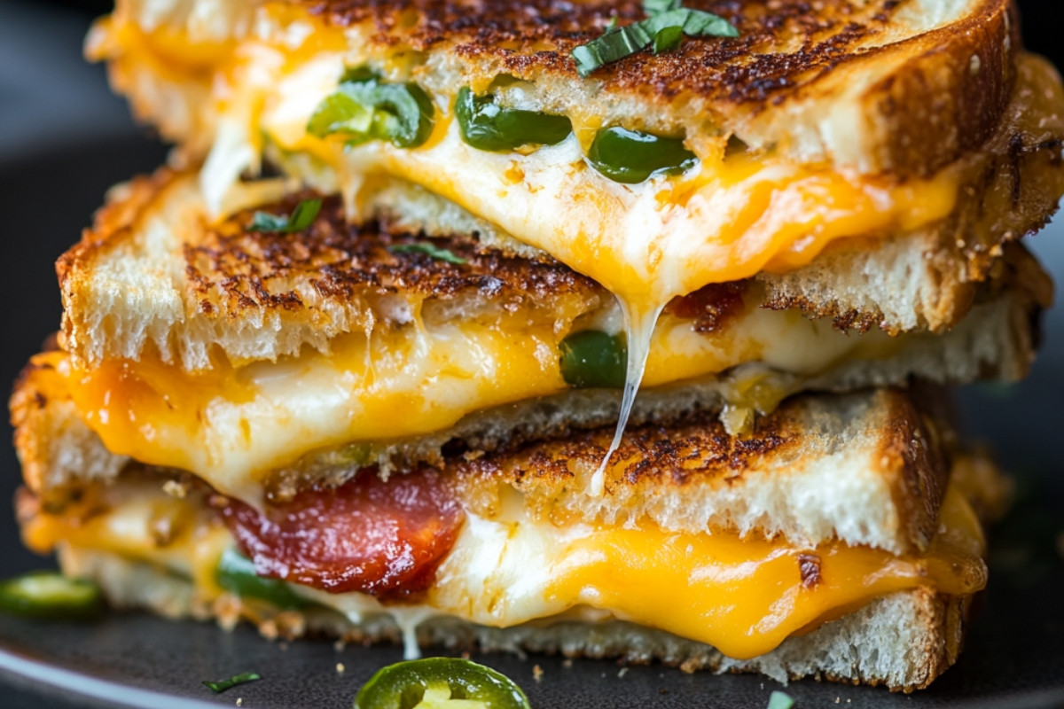 Jalapeno Popper Grilled Cheese Recipe