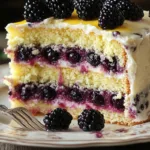 Lemon Blackberry Cake