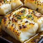 Lemon Butter Baked Cod