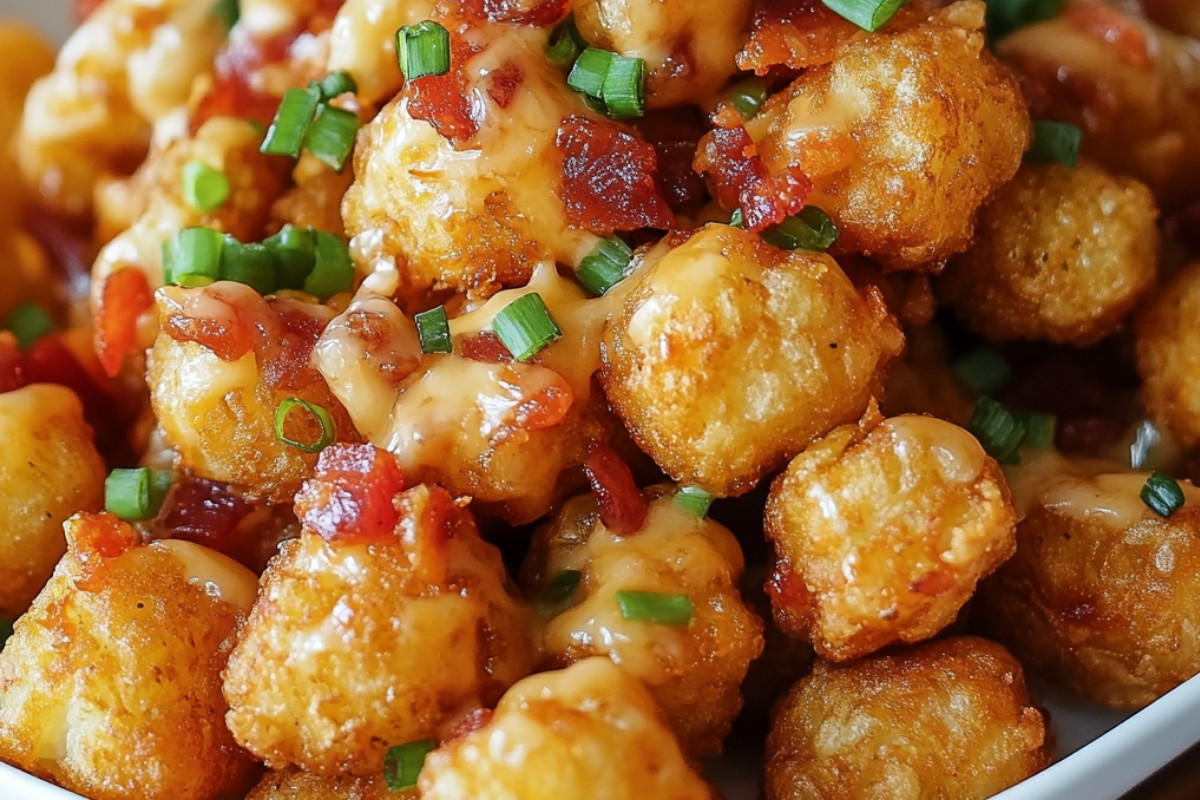 Loaded Tater Tots Appetizer