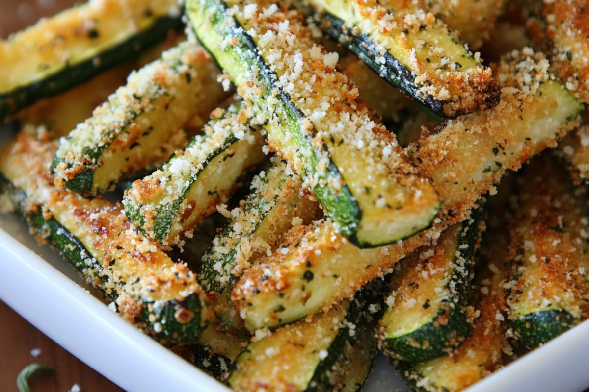 Parmesan Zucchini Fries