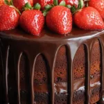 Strawberry Chocolate Cake