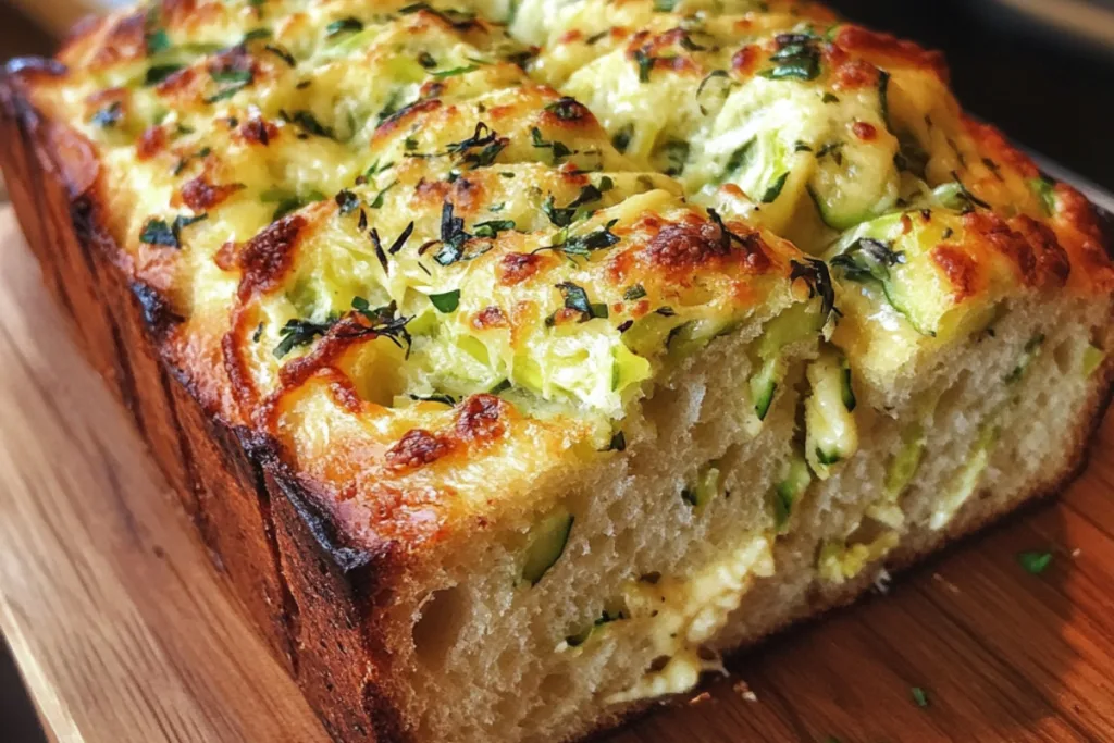 Zucchini Cheese Bread