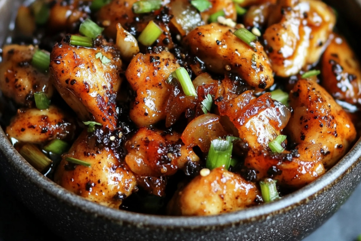 Black Pepper Chicken Recipe