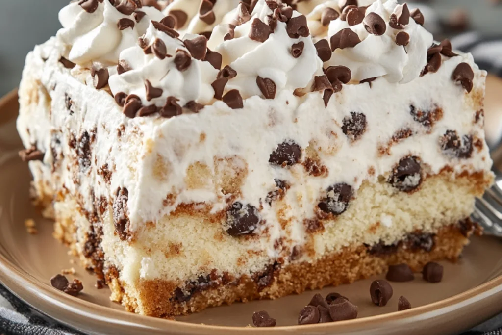 Cannoli Poke Cake Recipe