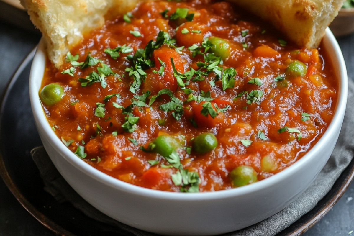 Easy Mumbai Style Pav Bhaji Recipe