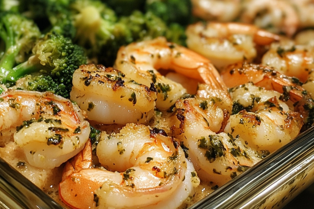 Honey Garlic Butter Shrimp and Broccoli Recipe