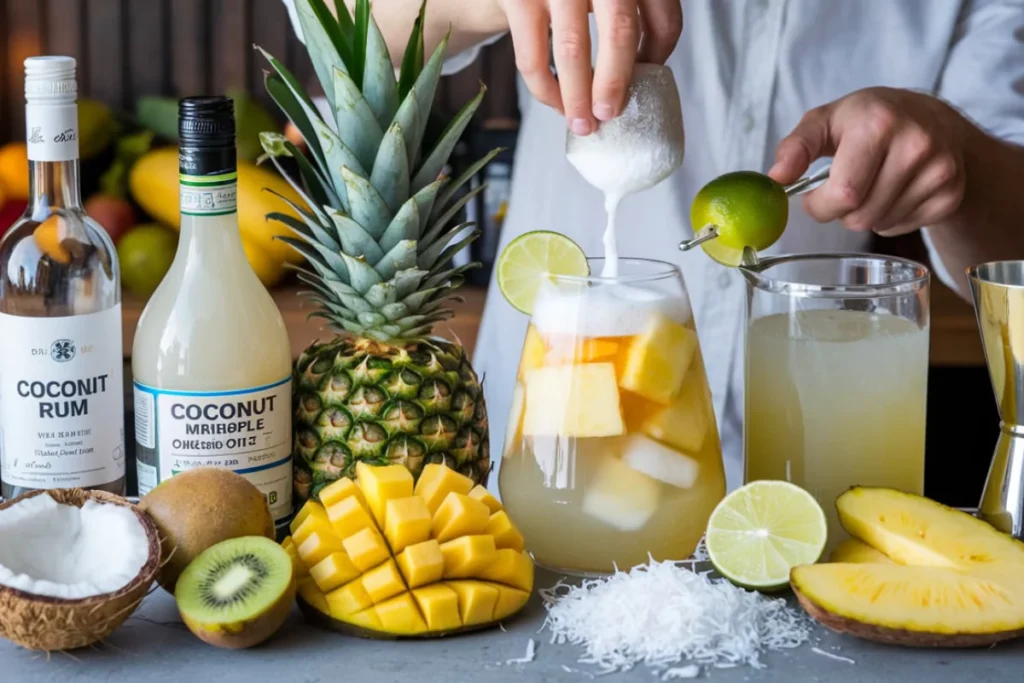 Piña Colada Sangria: The Ultimate Summer Fusion Cocktail