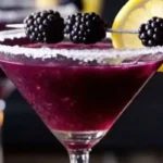 Blackberry Lemon Drop Martini Recipe