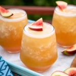 Frozen Peach Margaritas